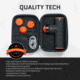 Jawku Mini Muscle Blaster, Black/Orange, MB-Mini