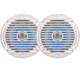 Jensen 6.5" Coaxial Waterproof Speaker - Pair Silver 31640