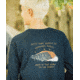 Jetty Harvest Long Sleeve Tee - Womens, Navy, Large, 29117