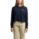 Jetty Harvest Long Sleeve Tee - Womens, Navy, Large, 29117