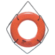 Jim-Buoy U.S.C.G. Approved Jbx-Series Life Ring, Orange, 20in, JBO-X-20