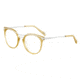 Joop! 82028 Eyeglass Frame,Brown Transparent Frame, 82028-4417