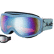 Julbo Cassiopee Rx Insert Goggles - Black/Red Frame, Flash Silver/Orange tint lens 70512141
