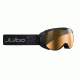 Julbo Luna Goggles, Black w/Camel Double Spherical Lenses And A Silver Flash Treatment 72850143