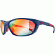 Julbo Race 2.0 Sunglasses,Matte Blue/Red Frame,Zebra Light Lens J4823112