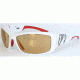 Julbo Run White/Red Zebra Phototchromic Sunglasses