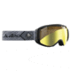 Julbo Universe Goggles, Black/Grey w/Zebra Light Double Spherical Lenses And A Light Gold Flash Treatment 73631214