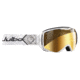 Julbo Universe Goggles, White/Black w/Zebra Double Spherical Lenses And A Gold Flash Treatment 73631224
