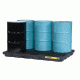 Justrite Four Drum Accum Center Yel 28656, Unit EA