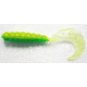 Kalin's Fishing Kalin Triple Threat Grub, 10, 2in, John Deere Green, 2TG10-872