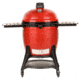 Kamado Joe Big Joe III 24 inch Charcoal Grill, Ceramic, Red, Large, KJ15041021
