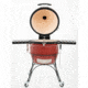 Kamado Joe Classic II 18 inch Charcoal Grill, Ceramic, Red, Medium, KJ23RHC