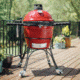 Kamado Joe Classic II 18 inch Charcoal Grill, Ceramic, Red, Medium, KJ23RHC