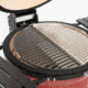 Kamado Joe Classic Joe Half Moon Cast Iron Cooking Grate, Black, Medium, KJ-HCICG