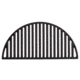 Kamado Joe Classic Joe Half Moon Cast Iron Cooking Grate, Black, Medium, KJ-HCICG