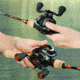 Kast King Zephyr BFS Drag Clicker Baitcasting Reel, Right Handed, KKRLCSTCZPBFSCL72RBK