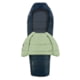 Kelty Eclipse 15 Deg Sleeping Bag, Midnight Navy/Laurel Green/Turbulence, Short, 35432626SR