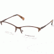 Kenneth Cole KC0283 Eyeglass Frames - Matte Dark Brown Frame Color, Matte Dark Brown Lens Color