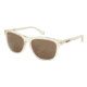Kenneth Cole KC7134 Sunglasses - Crystal Frame Color, Brown Lens Color