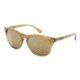 Kenneth Cole KC7134 Sunglasses - Light Brown Frame Color, Brown Mirror Lens Color