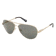 Kenneth Cole New York KC7029 Sunglasses - Gold Frame Color, Brown Mirror Lens Color