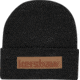 Kershaw Gray Beanie With Leather Patch