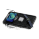 KeySmart ChargeTray 3-in-1 Wireless Charging Accessory Tray, Black, KS504-BLK