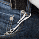 KeySmart KeySmart Key Dangler XL Belt Loop Clip, Stainless, KS806-SS