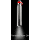 KeySmart Nano Torch Compact Flashlight, 7 Lumens, Stainless, KS809-SS