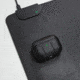 KeySmart TaskPad Wireless Charging Desk Pad, Black, KS923-BLK