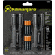 Kilimanjaro Gear LED Flashlight 2pk, Black, 250 Lumens, 3 AAA Included KJ910080, EDEMO1