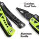 Kilimanjaro Gear Rappel Multi Tool, Black KJ910066