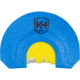 Knight &amp; Hale Half Moon Cutter Mouth Call, Blue/Yellow, KHT0243