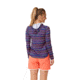 Krimson Klover Hallie Sunshirts - Womens, Multi Stripe Indigo, Large, S23147-669-L