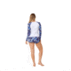 Krimson Klover Mae Swimshirts - Womens, Floral S. Blue, Small, S23144P-658-S