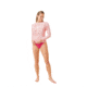 Krimson Klover Mae Swimshirts - Womens, Mtn Floral Coral, Large, S23144P-657-L