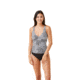 Krimson Klover Tilly Tankini Tops - Womens, Mtn Floral Black, Small, S23135P-652-S