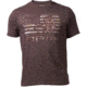 Kryptek Flag 2 Tee, Brown Heather, L, 19FLAG2TBRH5