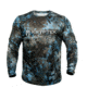 Kryptek Hyperion Long Sleeve Crew With Logo - Mens, Neptune, 2XL, 19HYPLSLN7