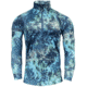 Kryptek Hyperion Long Sleeve Zip Shirt - Mens, Pontus, L, 18HELLSZP5