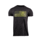 Kryptek Spartan Flag Tee, Black, L, 19SPAFTBK5