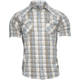 Kryptek Tartan LT WT SS Flannel - Mens, Olive/Blue, S/Reg, 22TARFOBL3