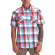 Kryptek Tartan LT WT SS Flannel - Mens, Red/White, M/Reg, 22TARFREWH4
