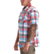 Kryptek Tartan LT WT SS Flannel - Mens, Red/White, M/Reg, 22TARFREWH4