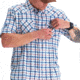 Kryptek Tartan LT WT SS Flannel - Mens, Salt, XS/Reg, 22TARFSAL2
