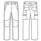 Kryptek Valhalla Pant, Dark Charcoal, 36X32, 15VALBDC3632