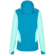 La Sportiva Descender Storm Jacket - Womens, Crystal/Turquoise, Small, M37-635616-S