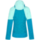 La Sportiva Kap Hybrid Hoody - Womens, Crystal/Turquoise, Extra Large, M39-635616-XL