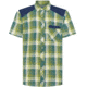 La Sportiva Longitude Shirt - Mens, Pine/Kiwi, Medium, N25-714713-M
