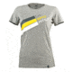 La Sportiva Stripe Logo T-Shirt - Womens-Mid Grey-X-Small